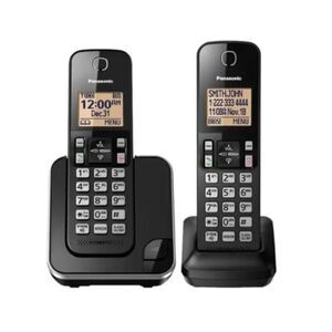 Panasonic  KX-TGC352B DECT 6.0 Expandable Cordless Phone System Black